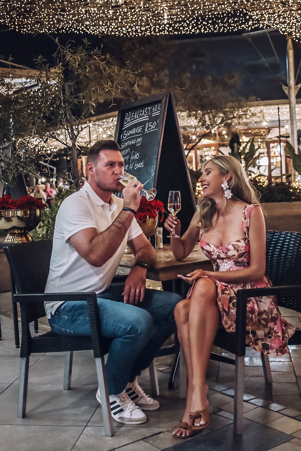 Stephnie's Couple enjoying drinks