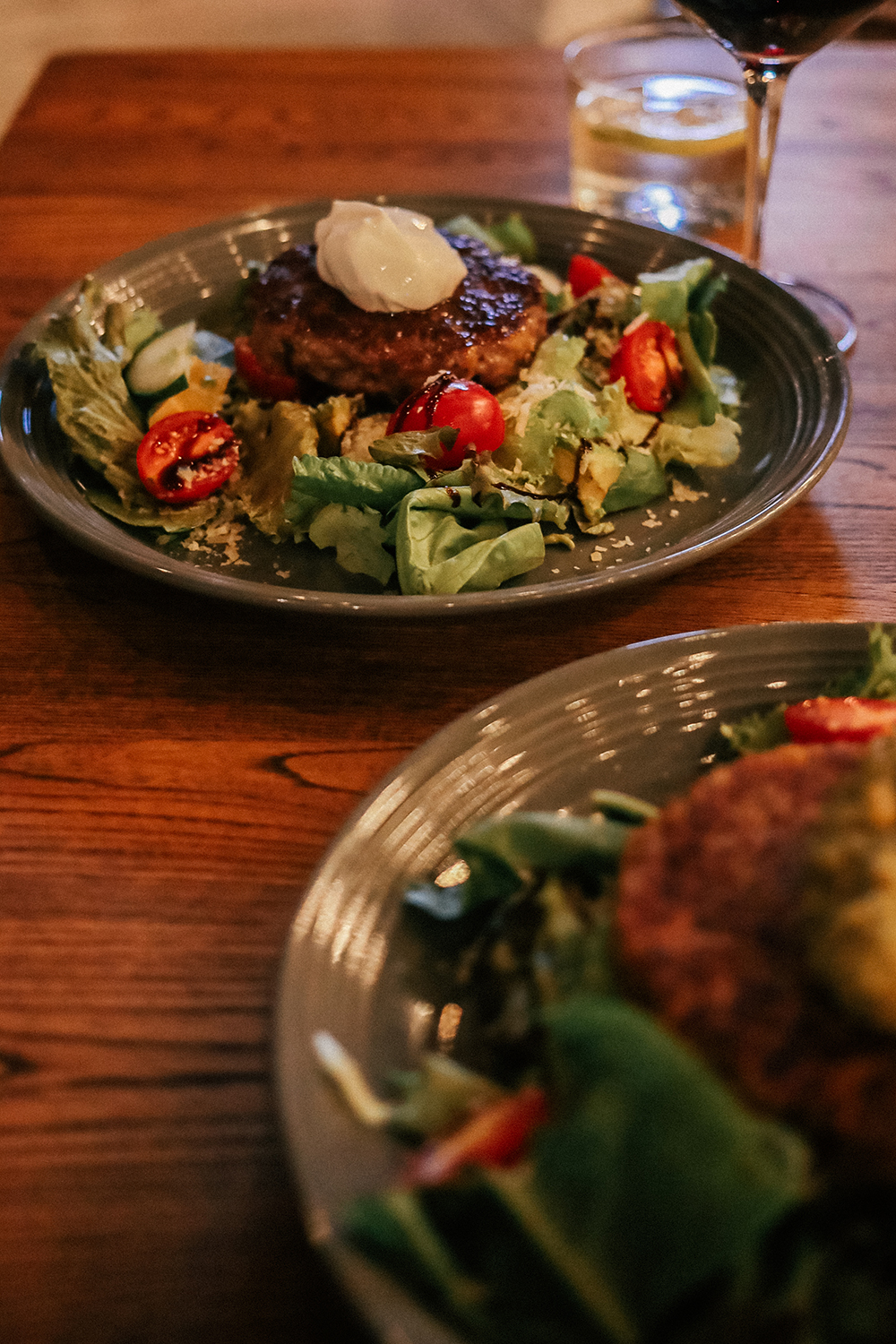 The Fat Zebra Falafel Burger