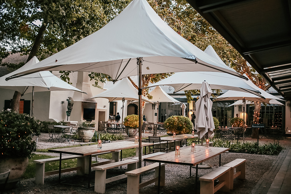 Grande Provence Outdoor Seating