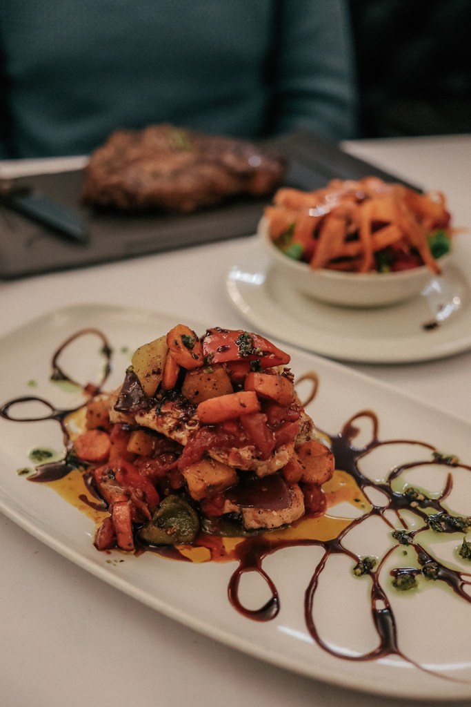 The Hussar Grill Chicken Stack