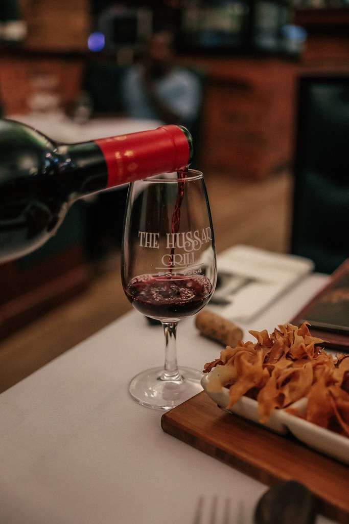The Hussar Grill Wine Tasting