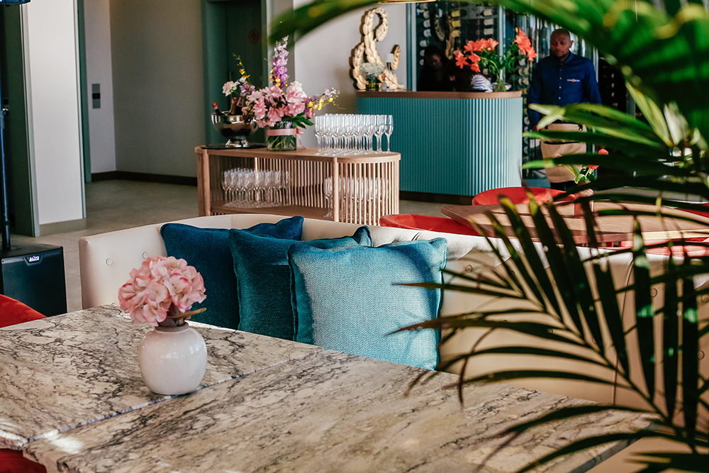 Olives & Plates Restaurant tables