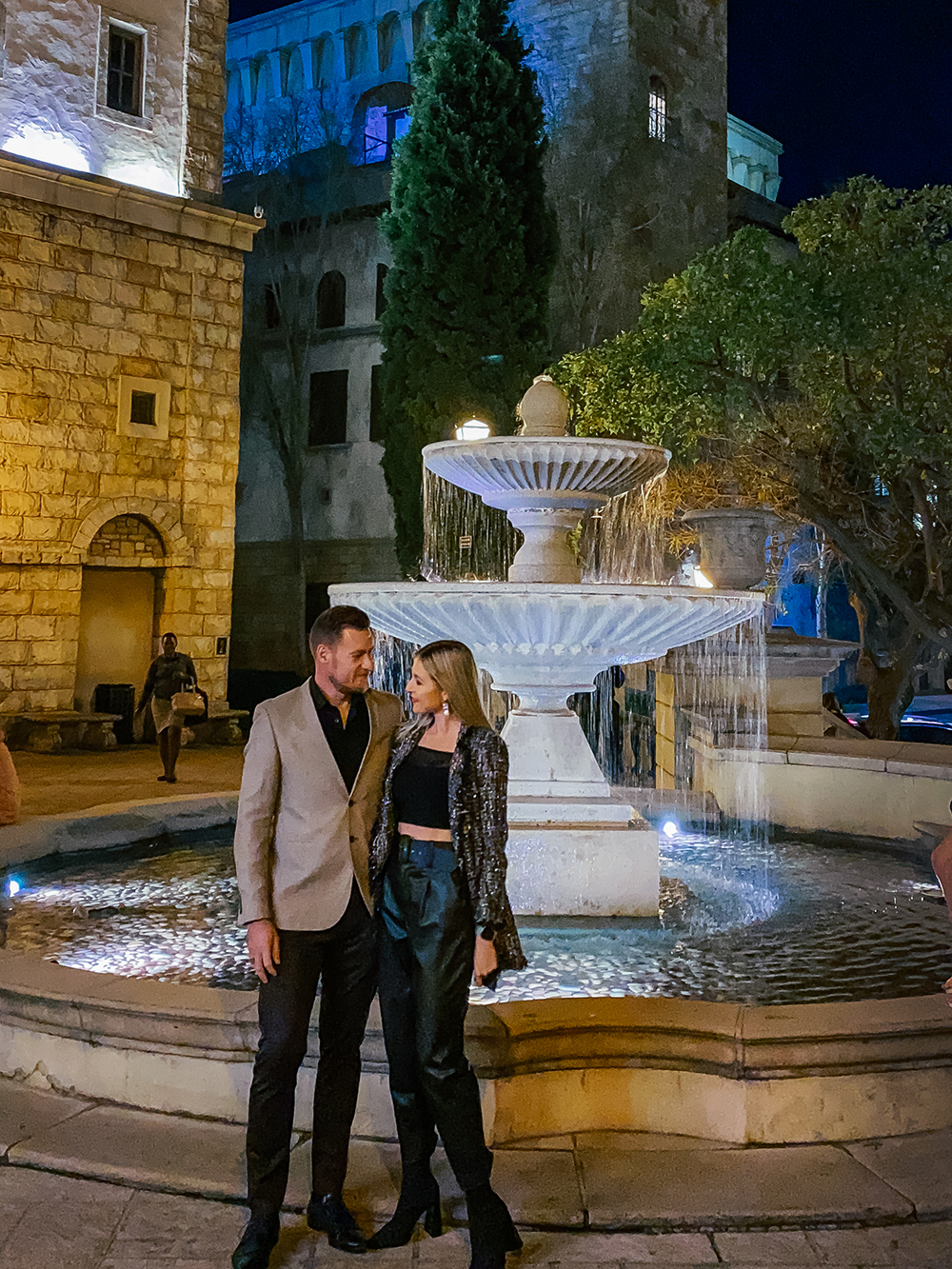 Anniversario Evening Fountain