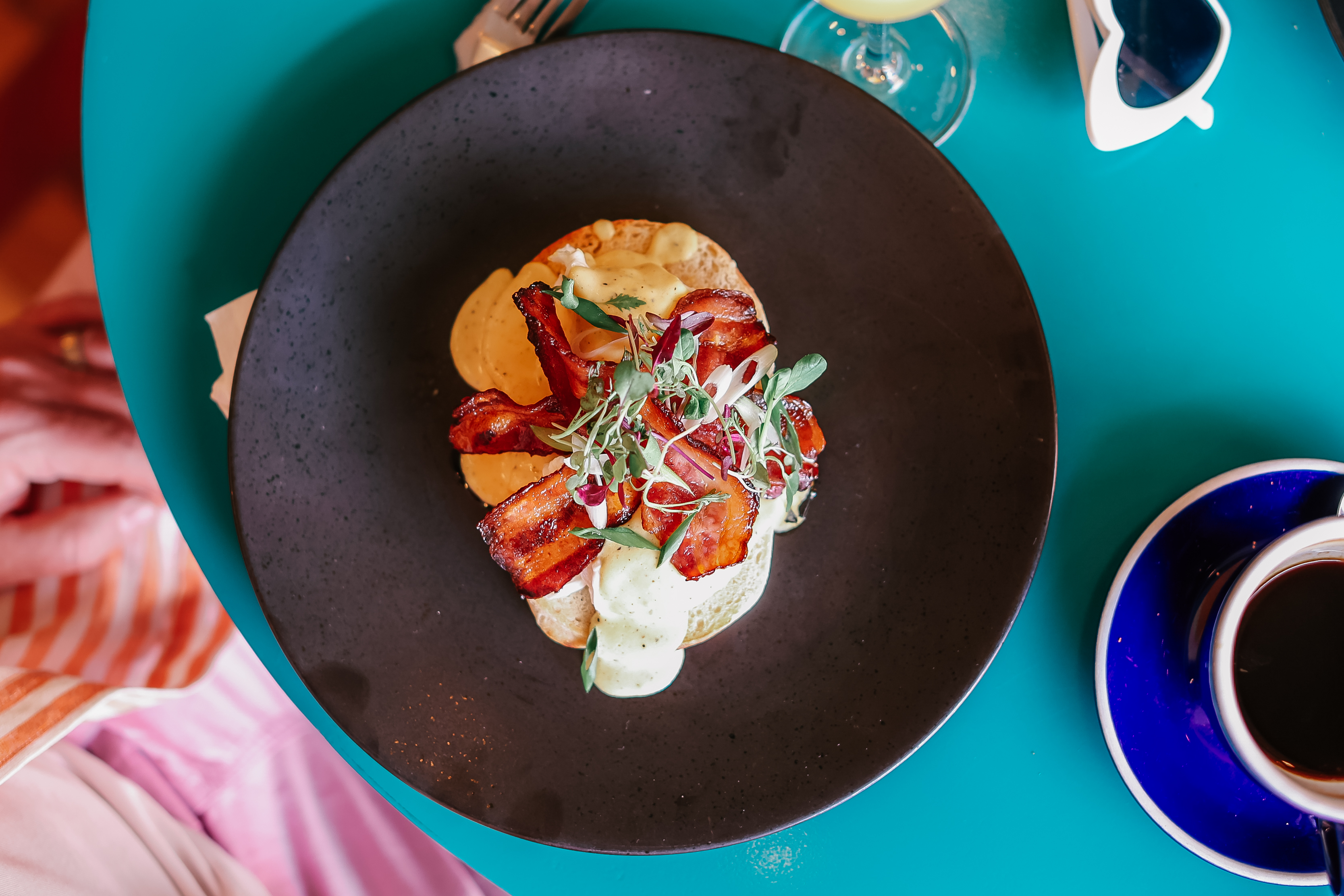 Corretto - Eggs Benedict Bacon