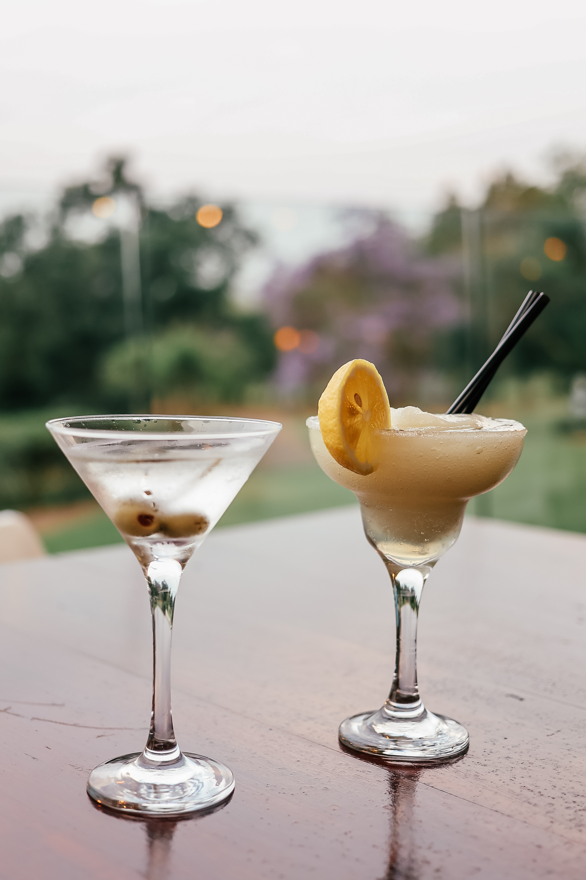 Blu Saffron Cocktails