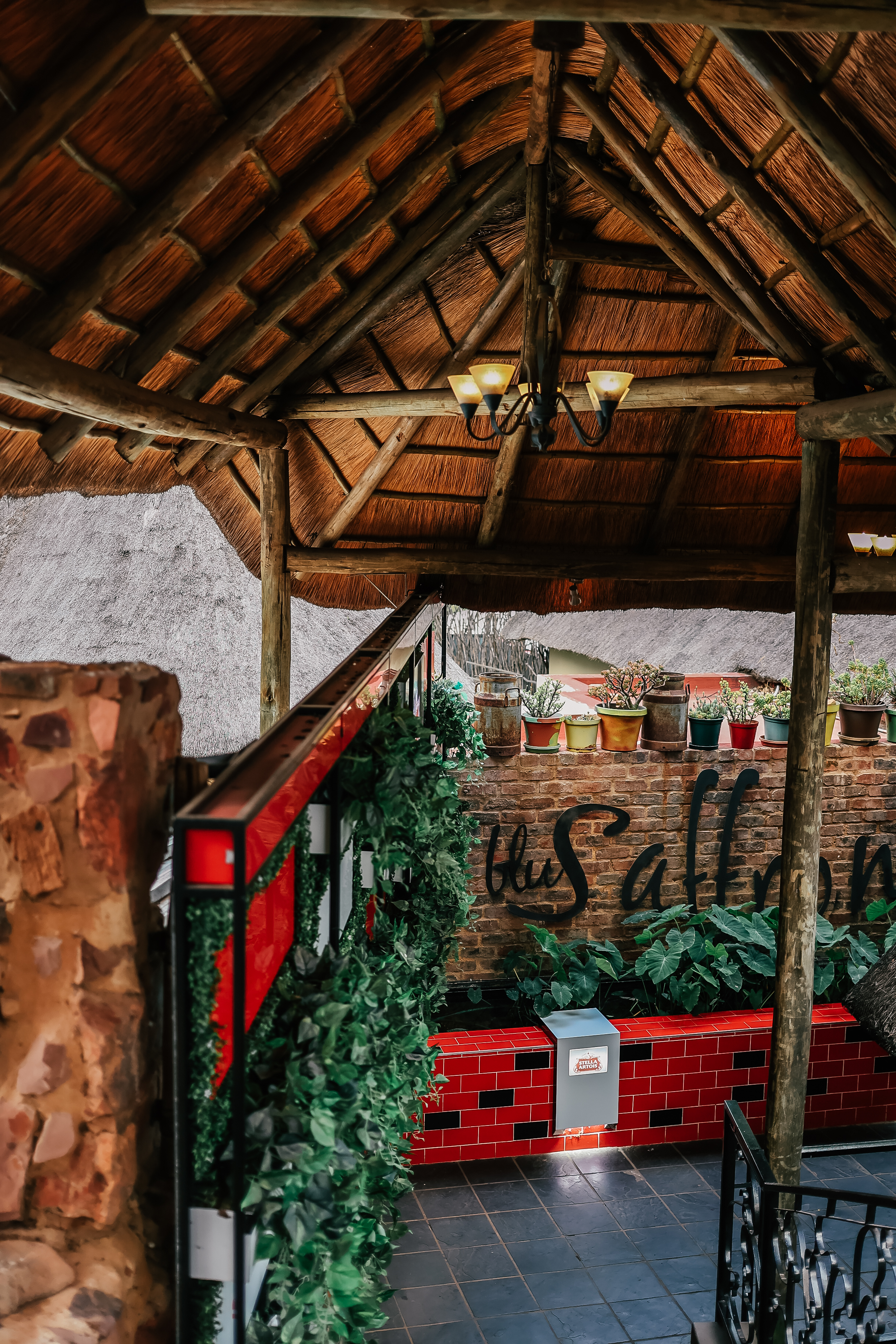 Blu Saffron Entrance