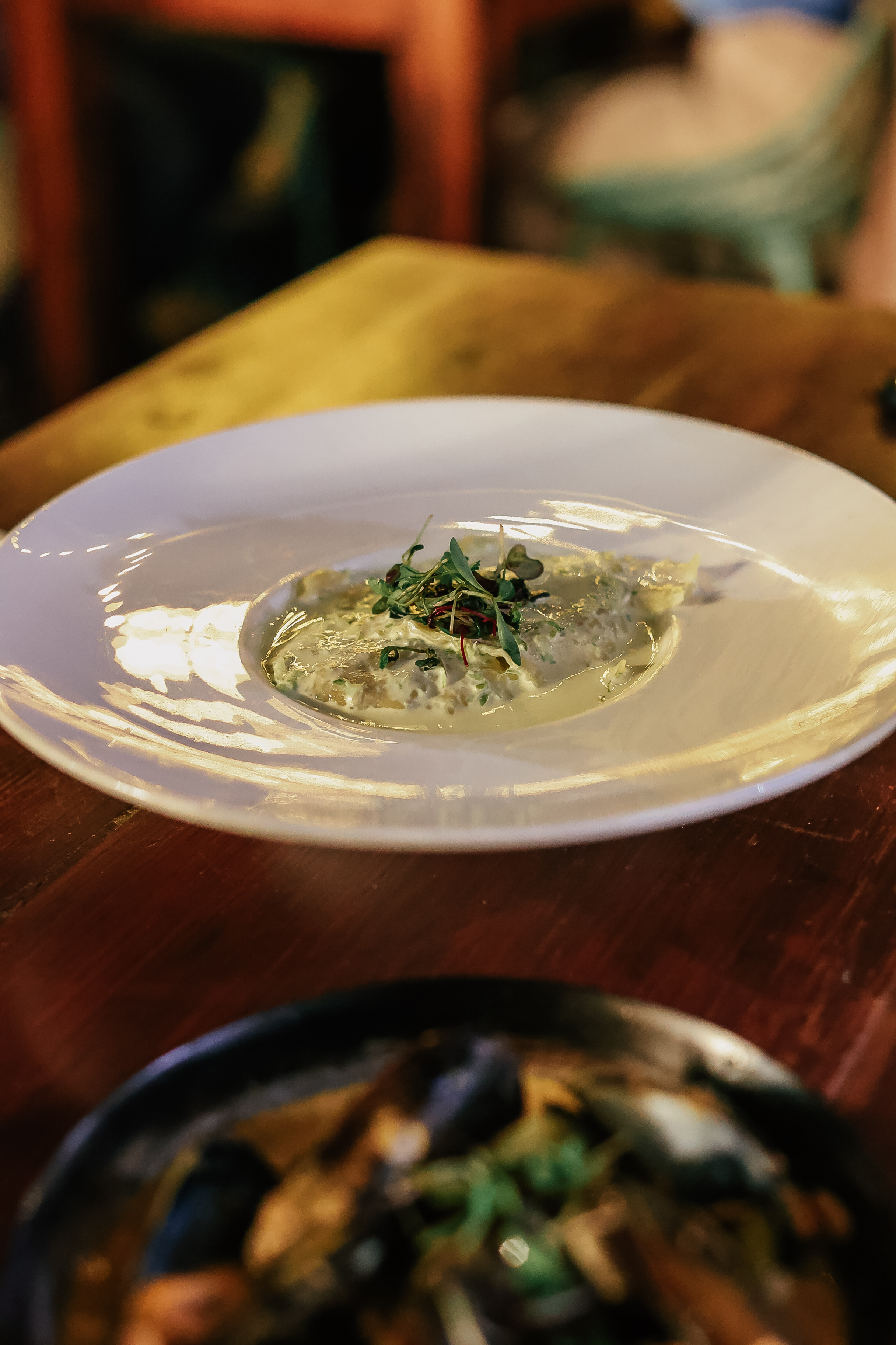 Villa Barranco Butter Fish Ravioli