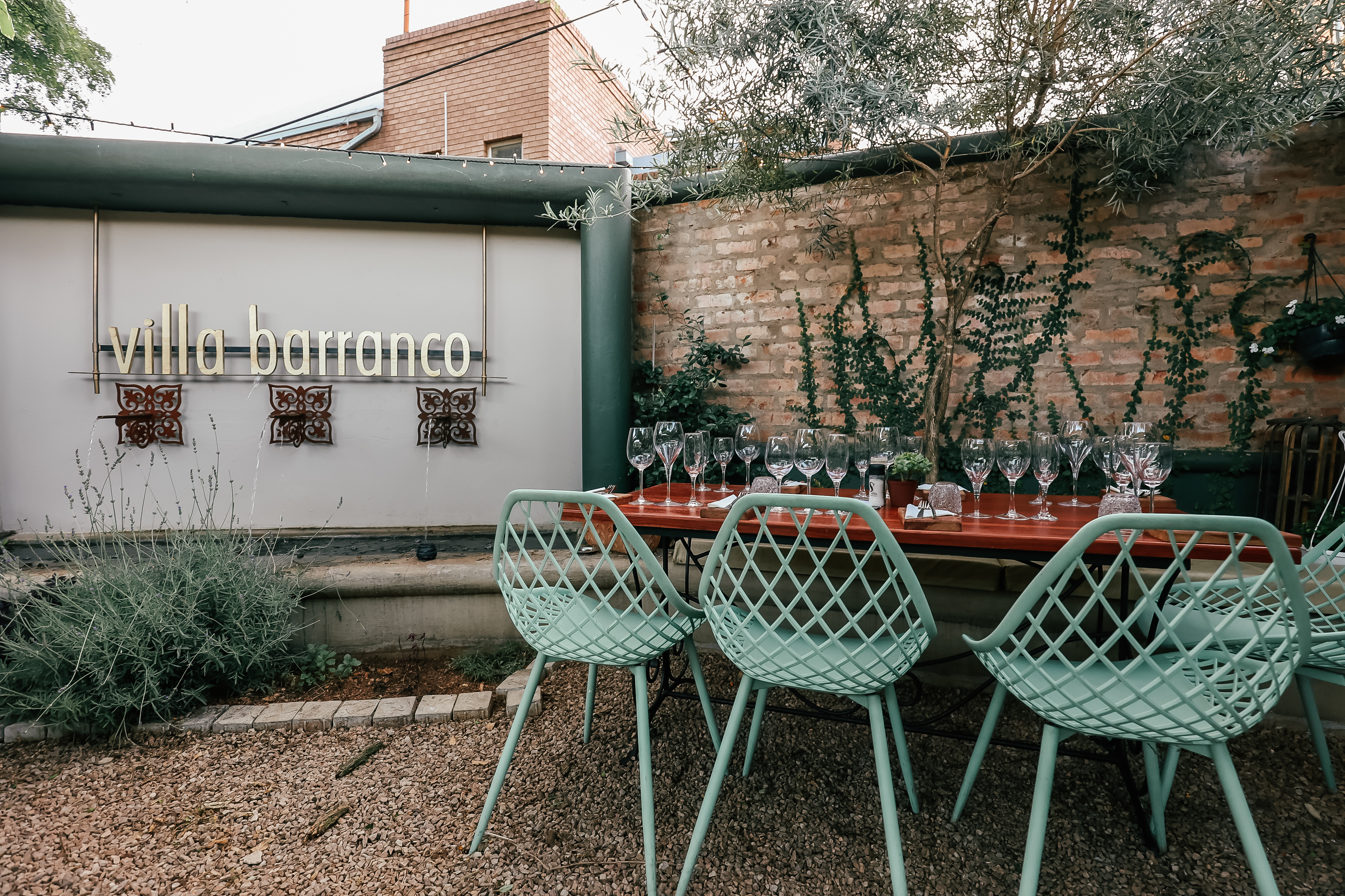 Villa Barranco Outside Table and Chairs