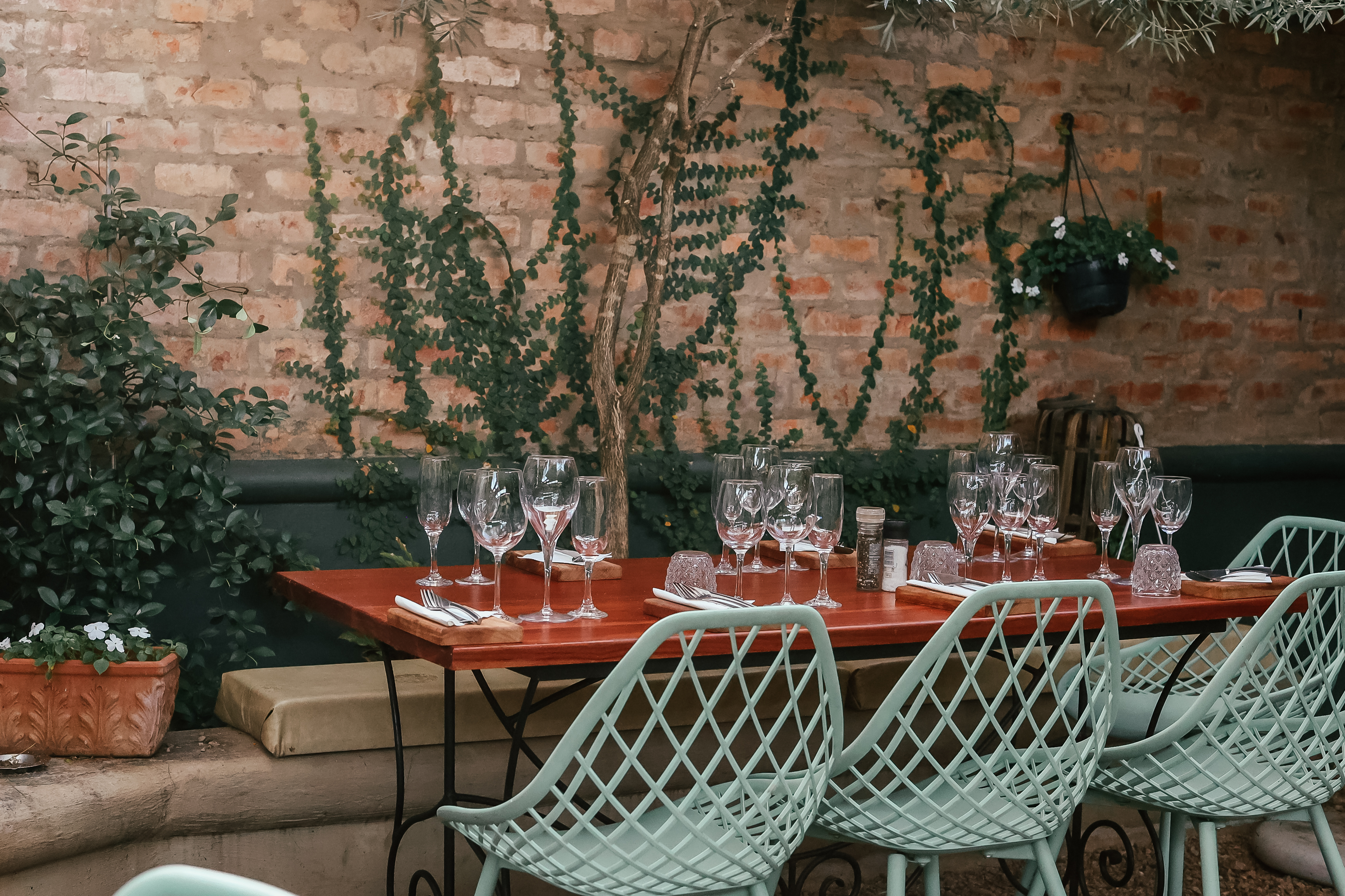 Villa Barranco Outside Table