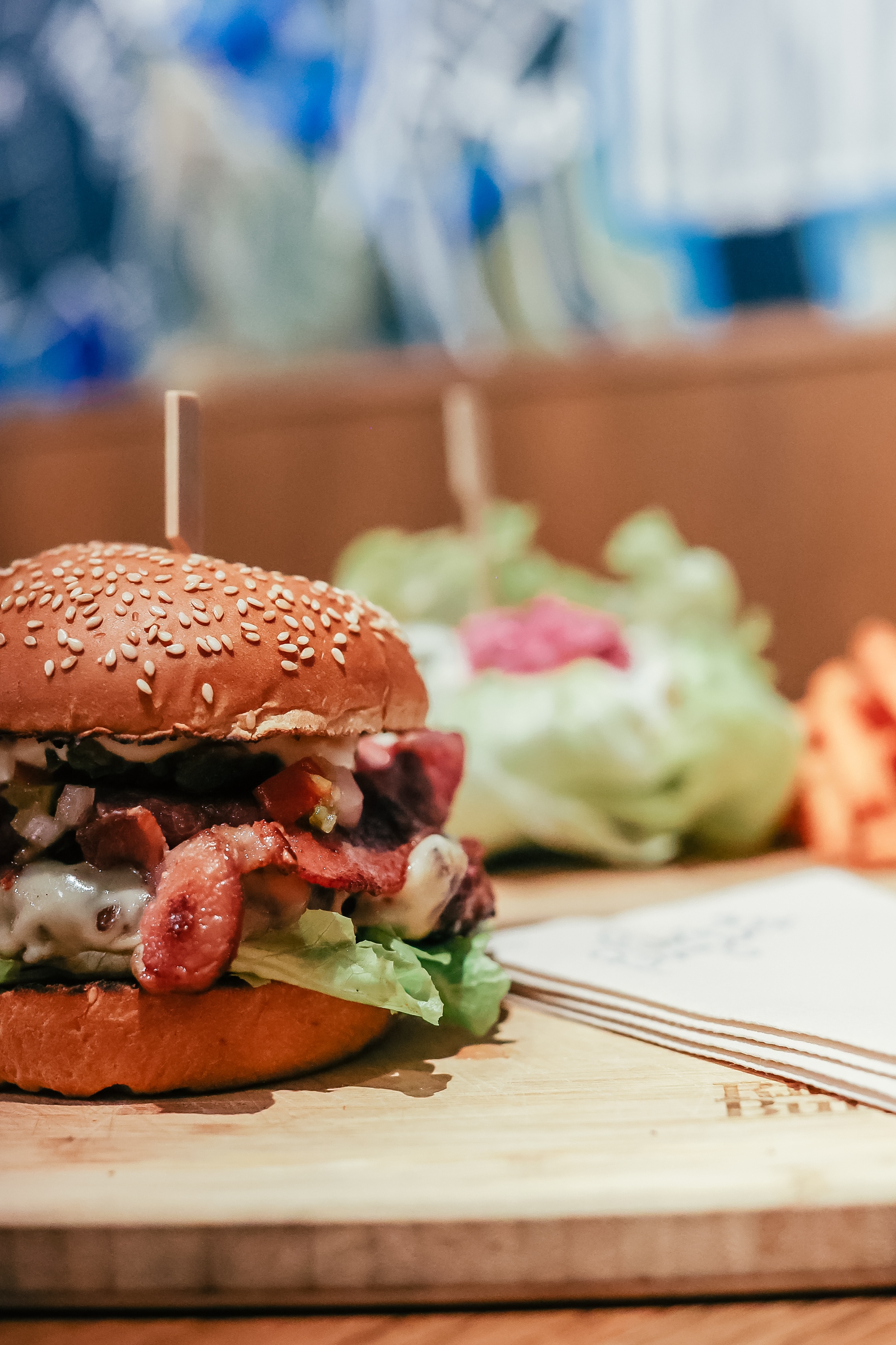 Ribs and Burgers Burgers