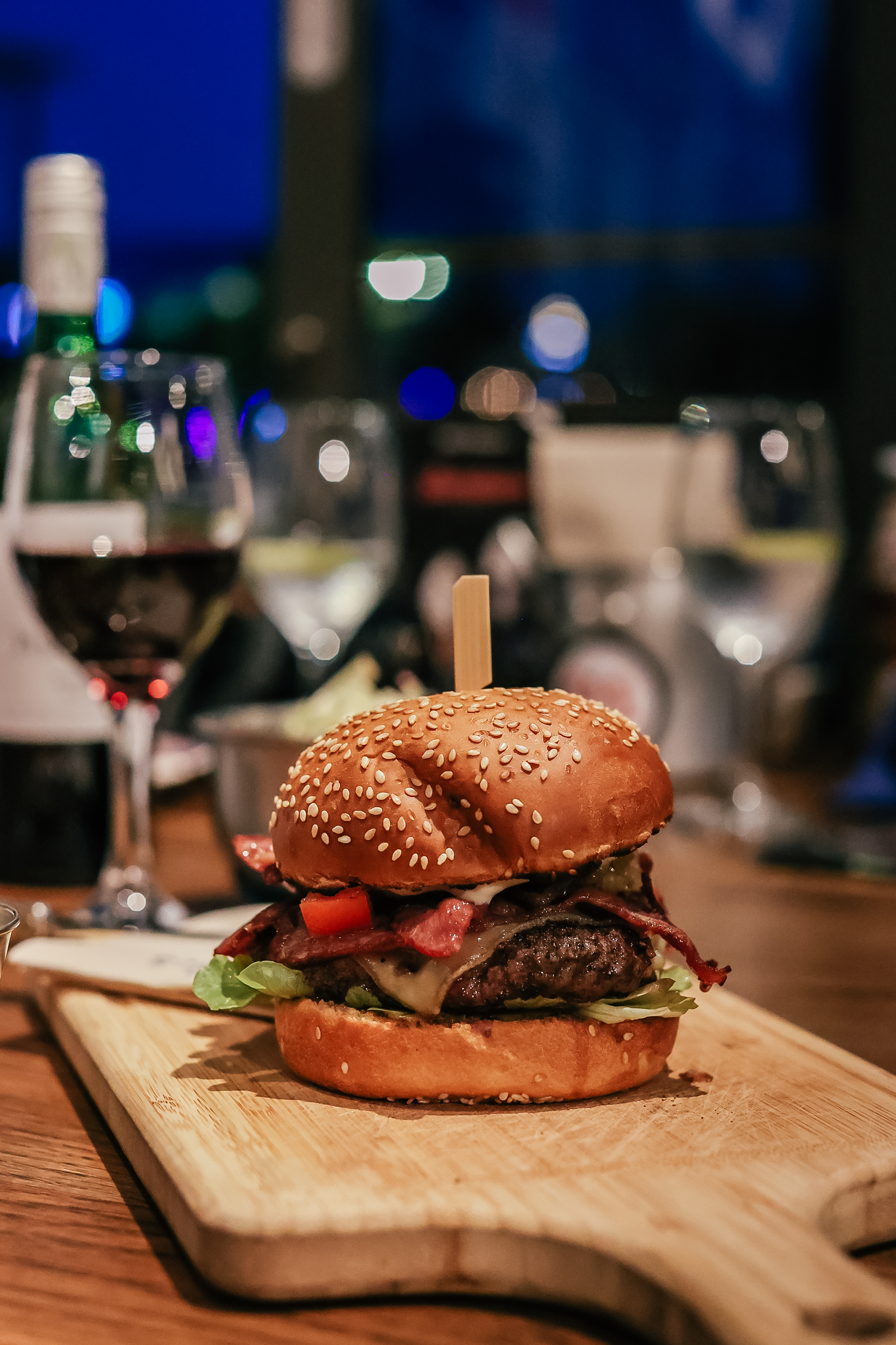 Ribs and Burgers Meal