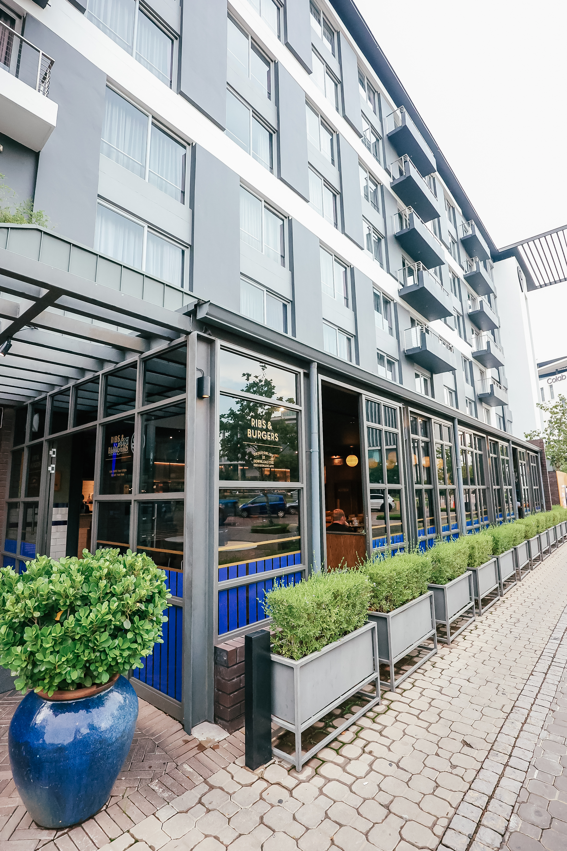 Ribs and Burgers Outside